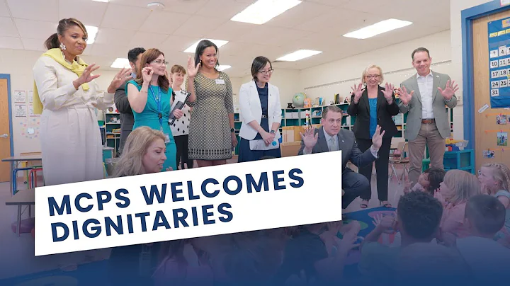 First Lady of Maryland and State Superintendent Visit MCPS Schools