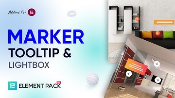 How to Use Marker Tooltip and Lightbox in Elementor by Element Pack