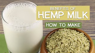 Benefits of Hemp Milk, 2 Reasons to Drink It | Plus How to Make by SuperfoodEvolution 17,864 views 1 year ago 6 minutes, 59 seconds