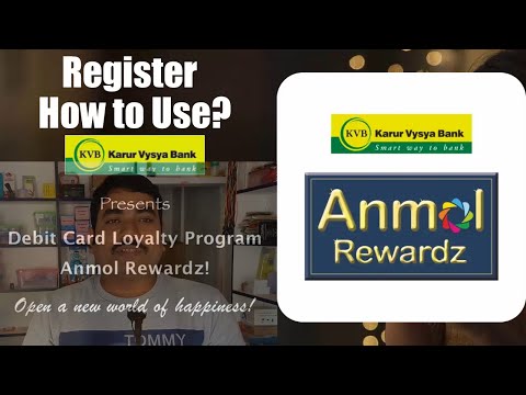 KVB Anmol Rewardz: Register and Login to Use Karur Vysya Bank Anmol Rewarz