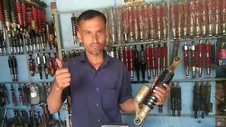 TVS RTR Aapachi gas shockobserber repair bijapur work #shockobserbergaswork #viralvideo