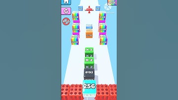 Jelly Run 2048 // All Level Gameplay Android,iOS - new gaming video #shorts #gaming