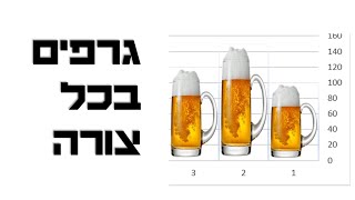 תותח אקסל - גרפים בכל צורה שרק תרצו 📊 - באקסל כמובן
