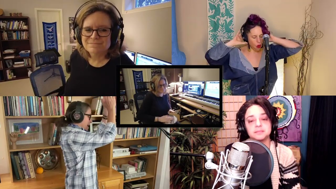 Lo Alecha (Beth Schafer) with Beth Scafer, Julie Silver, Michelle Citrin, and Shira Kline