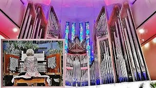 J.S. Bach | GIGUE FUGUE [BWV 577] | Diane Bish at Coral Ridge Presbyterian Church, Fort Lauderdale