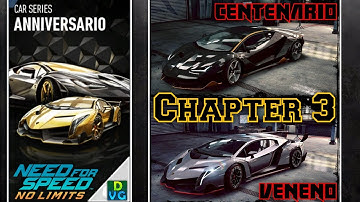 NFS No Limits | Car Series - Anniversario | Chapter 3 (Centenario & Veneno)