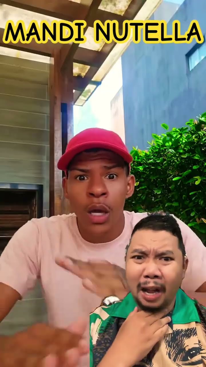 MANDI COKLAT NUTELLA!!!?? #funny #comedy #shortsfeed #shorts