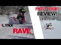 2022 LYNX RAVE RE FIRST RIDE REVIEW