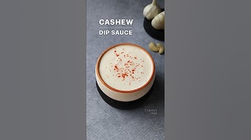 Creamy Cashew Dip Recipe | Quick Dip Sauce | Perfect for Snacks & Salads | Vegan Dip Delight