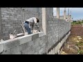 Techniques Construction Largest Super Light Brick Housing Wall You Must See