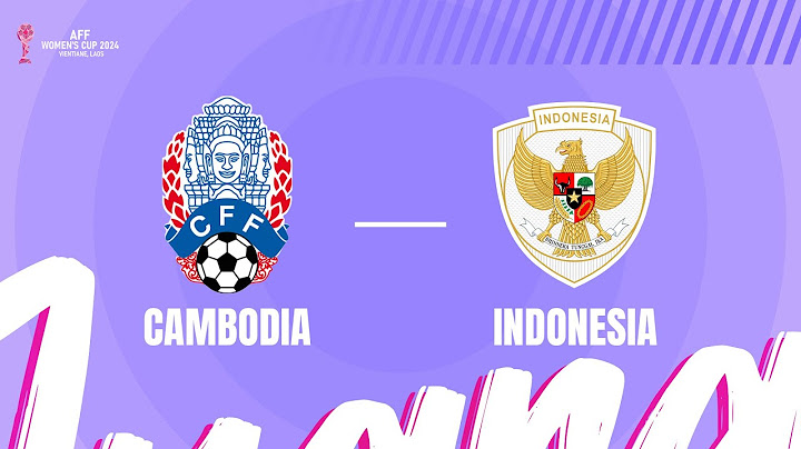 CAMBODIA VS INDONESIA | AFF WOMEN'S CUP 2024 | FINAL | ALL INDONESIA GOALS