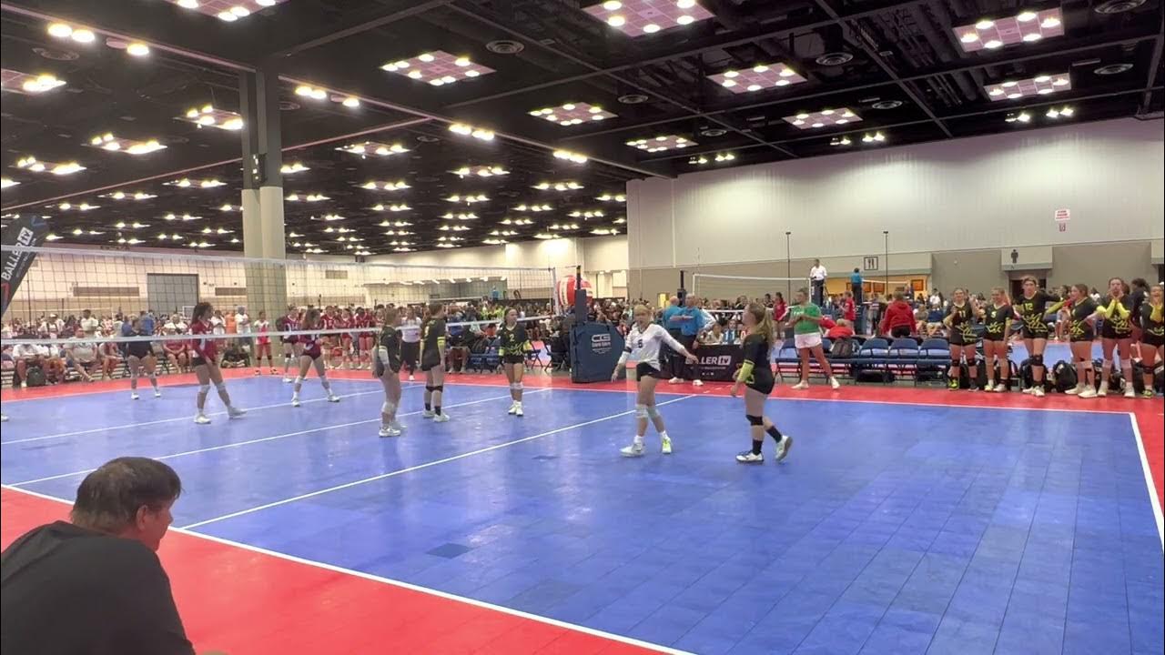 TP 13 Black vs Mizuno Club N 13. Set 1 at USAV Nationals 2022. YouTube