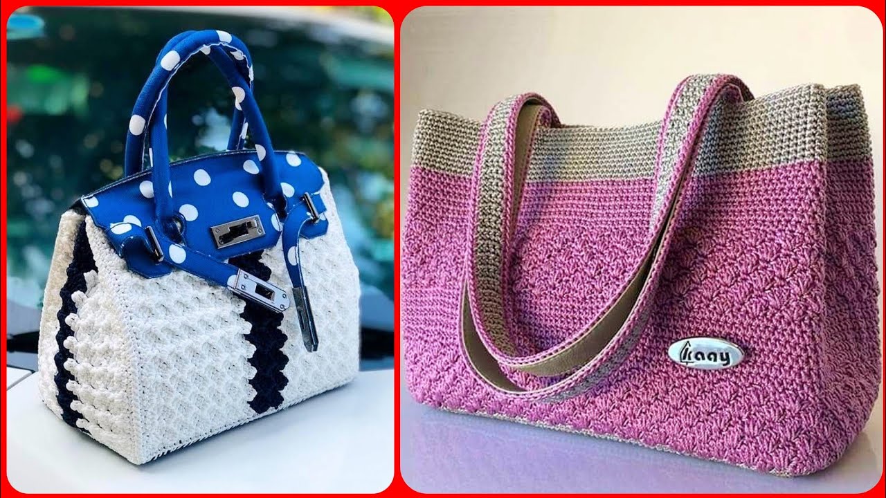 Most Attractive And Classy Handmade Crochet Ladies Handbags Patterns ...