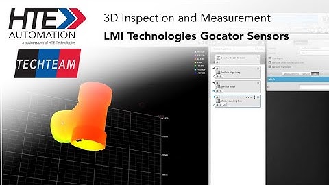 LMI Gocator 360° Mesh Data Generation