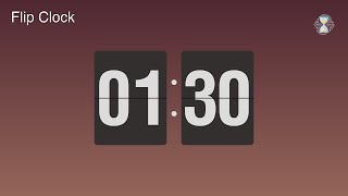 1 Minute 30 Second Timer ⏱️ Rose Gold Flip Clock | Brushing teeth Timer - ChronoFlow screenshot 5