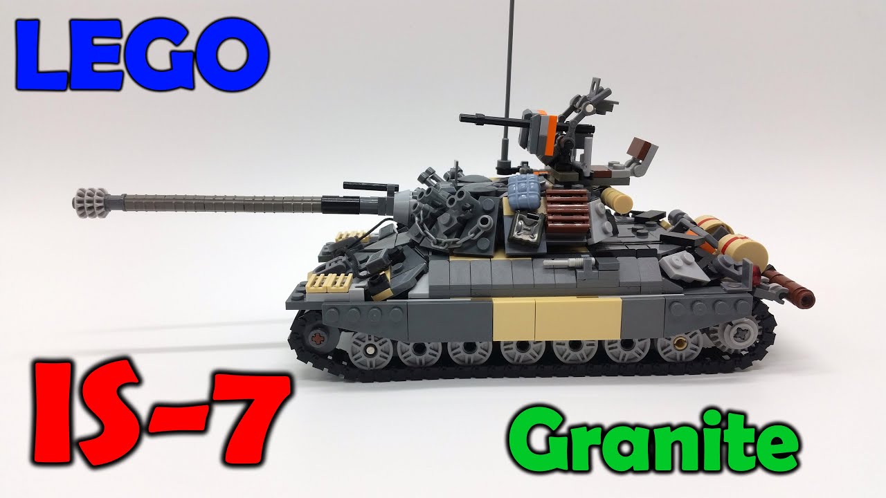 LEGO IS-7 "Granite" / ИС-7 "Гранит" [Lego Tank MOC] (reuploaded) - YouTube