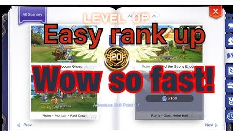 2 Easy steps to Level up your Adventure book FAST!! - Ragnarok Mobile