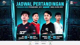 🔴LIVE | MDL ID S9 | Progressive Round | Hari 3 Putaran 2