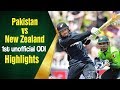 Pakistan A vs New Zealand A | 1st unofficial ODI | Highlights | Abu Dhabi | PCB