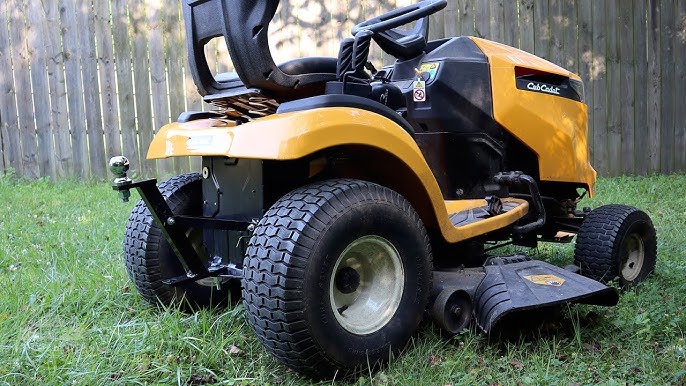 How To Put A Ball Hitch On A Lawn Mower