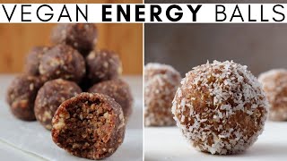 Vegan Energy Balls Two Ways | Quick Vegan Snacks