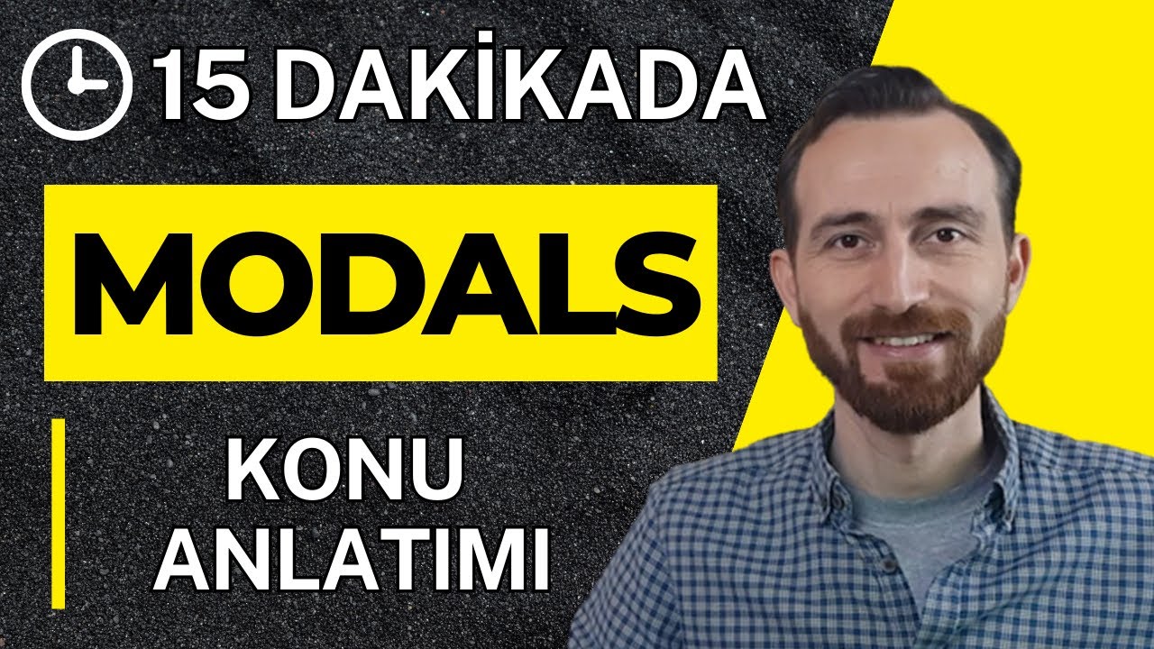 MODALS KONU ANLATIMI ✏️ YDT / YDS ✅ CAN / COULD / MUST / SHOULD / MAY / MIGHT 📝Modal Verbs