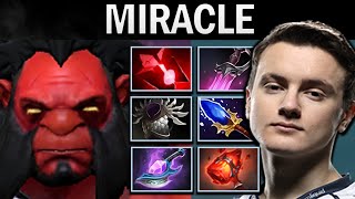 Axe Dota Gameplay Miracle with 17 Kills aand Bloodstone