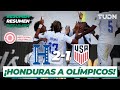 Resumen y goles | Honduras 2-1 Estados Unidos | Semifinal - Preolímpico 2021 | TUDN