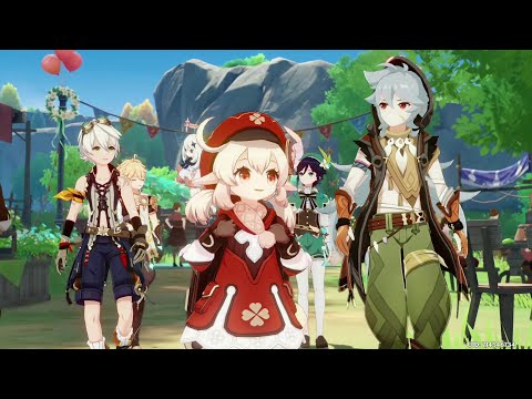[Genshin Impact] Праздник вина в Мондштадте 2022. Родители Рейзора. Все задания и диалоги