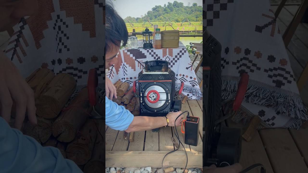 ignition of amazing woodstove 