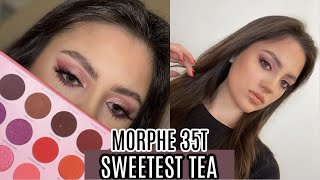 MORPHE 35T SWEETEST TEA PALETTE REVIEW + TUTORIAL