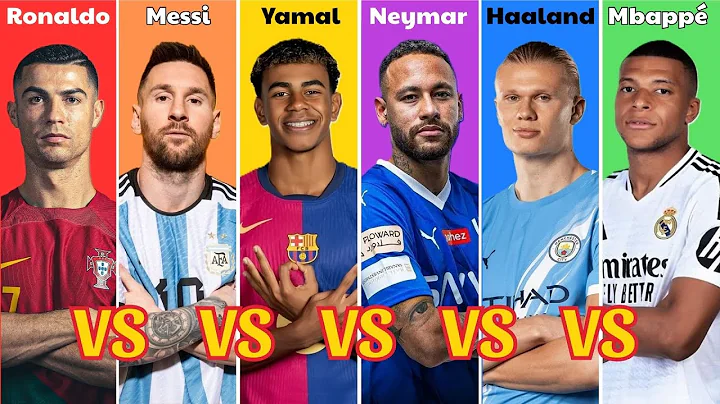 Comparison: Ronaldo vs Lionel Messi vs Neymar Jr vs Lamine Yamal vs Haaland vs Mbappé