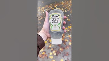 Clear Ketchup 🥴 (🎥: IG/ uksnackattack)