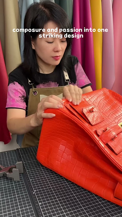 Are you daring enough to take it on this 50-centimeter masterpiece is an ultra high end bag?❤️