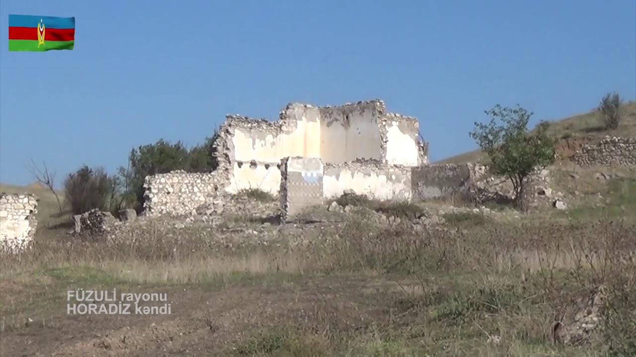 Füzuli rayonunun işğaldan azad olunan Horadiz kəndinin yeni videogörüntüsü - 11.10.2020