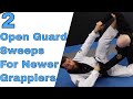 2 Effective Spider Guard Sweeps for White Belts Wanting To Use Open Guard