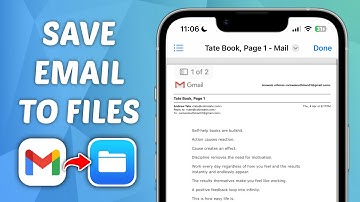 How to Save Email to Files on iPhone - Step-by-Step Guide!