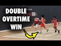 Our crazy double overtime 24 point comeback highlights