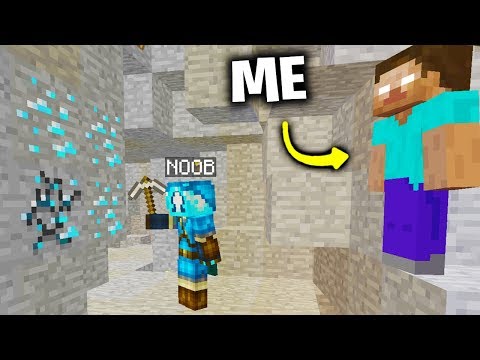 I Pretended To Be HEROBRINE In Minecraft