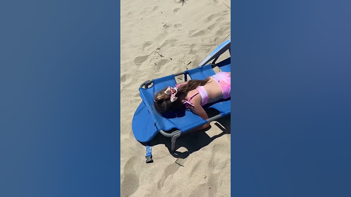 This beach chair is a must! You can sit upright or lay flat. Perfect for summer trips and concerts!