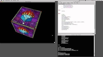 NeHe OpenGL Lesson 8 -- Blending (SWI Prolog)
