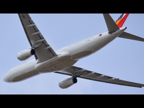 BEAUTIFUL Philippine Airlines A330-300 Departure from Melbourne Airport