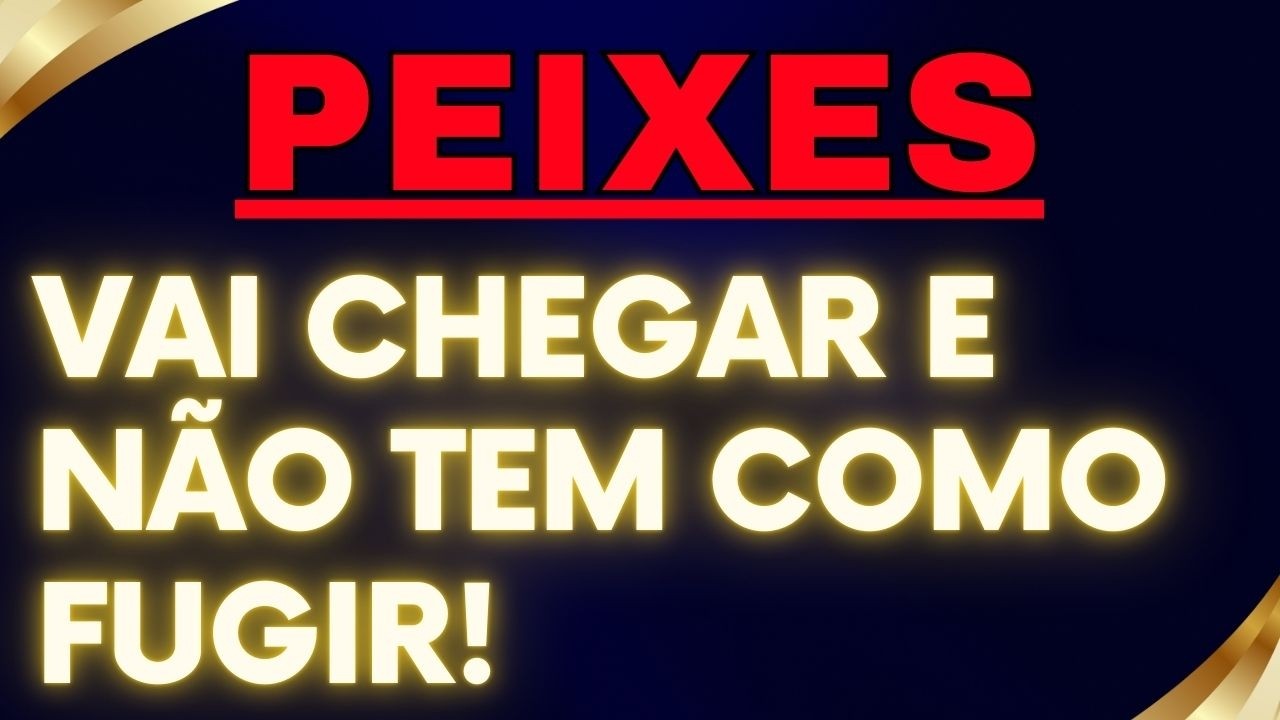 💎 PEIXES💫O Destino Está Se Aproximando (Não Tem Como Fugir)