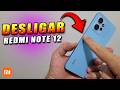 Como desligar o Xiaomi 12 no botão lateral - Desligar Xiaomi Redmi Note 12 no botão Lateral
