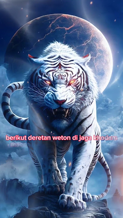 WETON DI JAGA KHODAM MACAN PUTIH #shortvideo #weton #wetonkelahiran