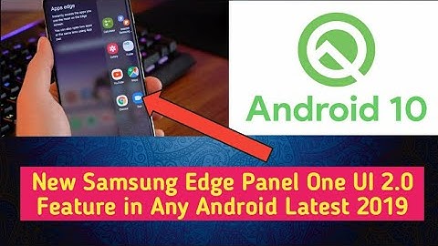 Tricky Thursday #24:Samsung Edge Panel One UI 2.0 Feature in Any Android Latest 2019 | Tech Magic |