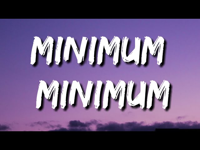 Minimum Minimum song full lyrics || minimum minimum Remix song