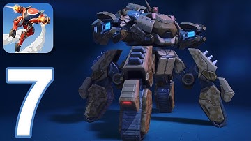 Mech Arena - Gameplay Walkthrough Part 7 - Arachnos (iOS, Android)
