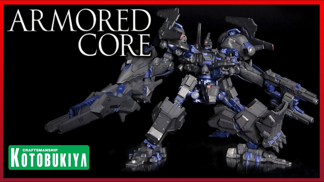 Armored Core CO3 Malicious R.I.P.3/M Blue Magnolia Version 1/72 Model Kit /  Kotobukiya