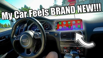 Carplay Made My Aging Audi Q7 Feel BRAND NEW - Nunoo Carplay Upgrade